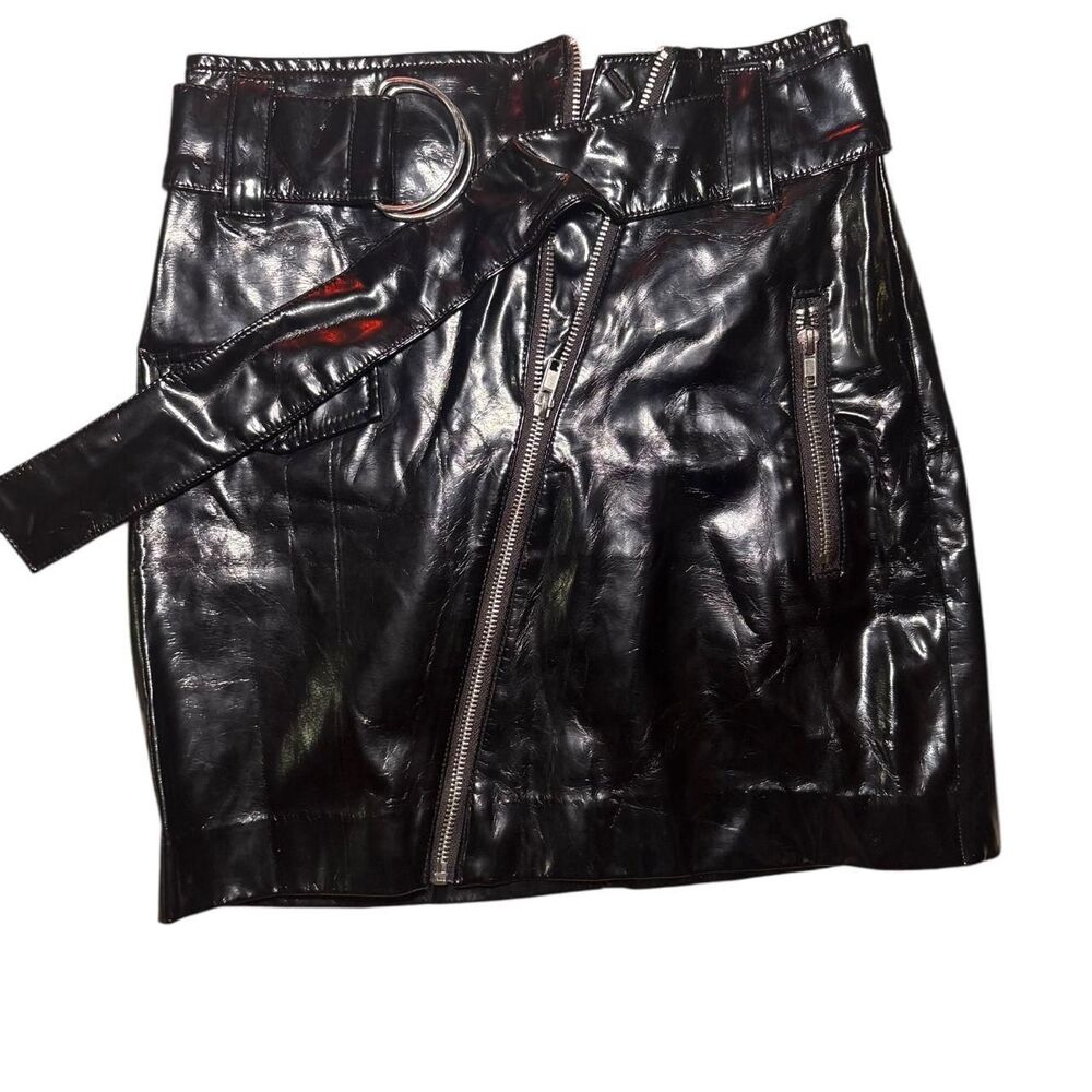 Unbranded Women's Black and Silver Skirt